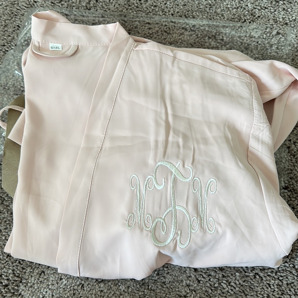 Monogrammed Robe - Picture 2 of 2